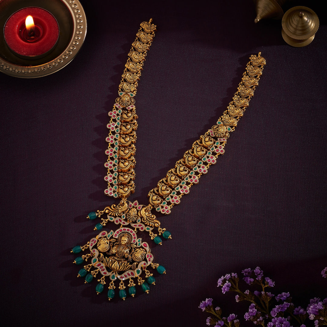Adi-Lakshmi Temple Necklace