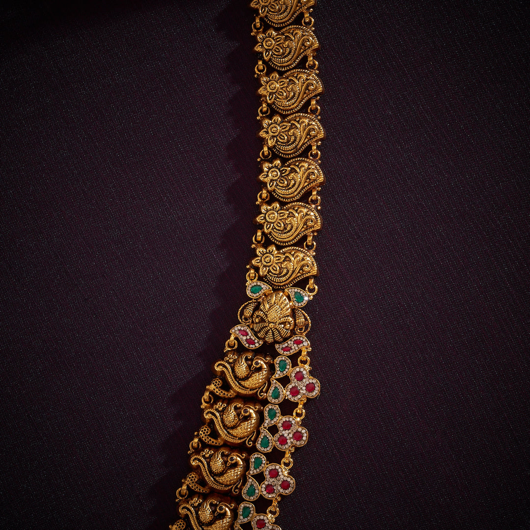 Adi-Lakshmi Temple Necklace