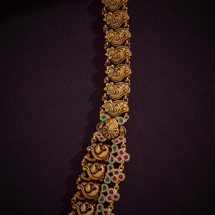 Adi-Lakshmi Temple Necklace