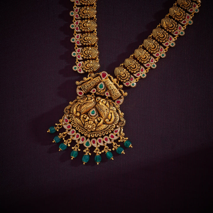Mayil Nakshi Necklace