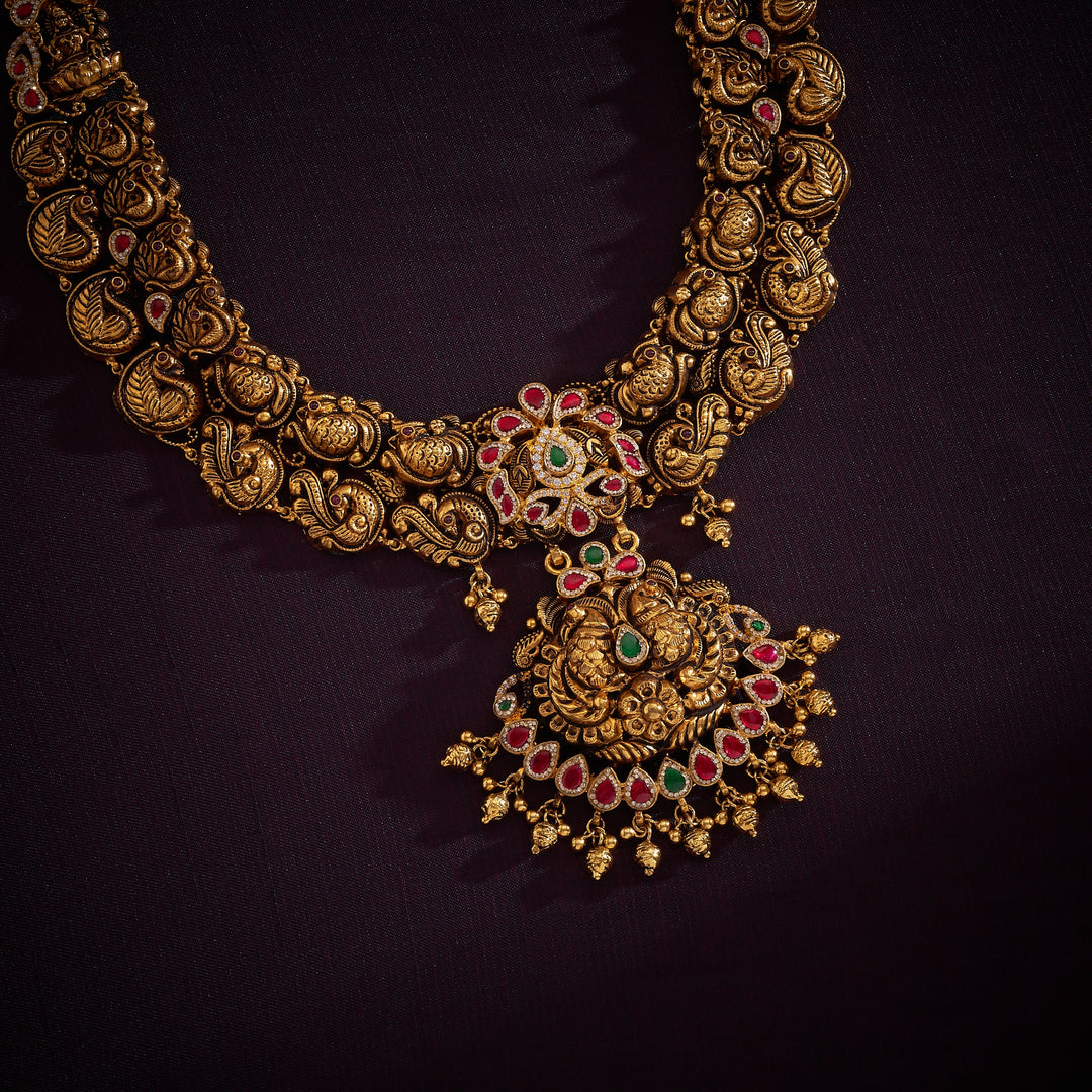 Devika Mor Temple Necklace Set