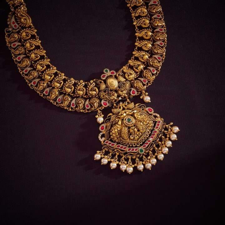 Mayuranshi Nakshi Necklace Set
