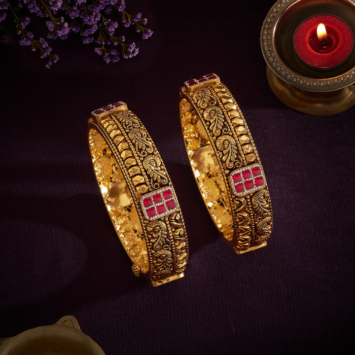 Pankhadi Antique Bangles