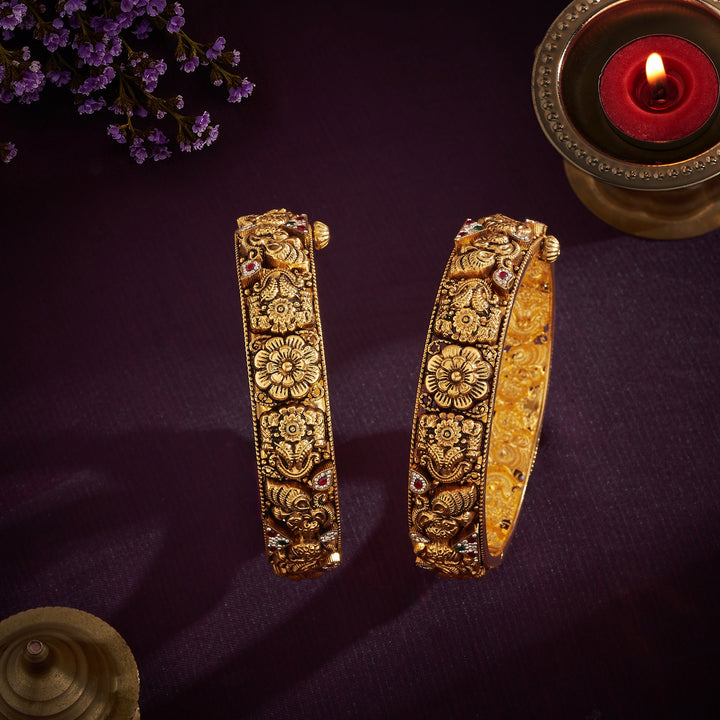 Pankh-Pushp Nakshi Bangles
