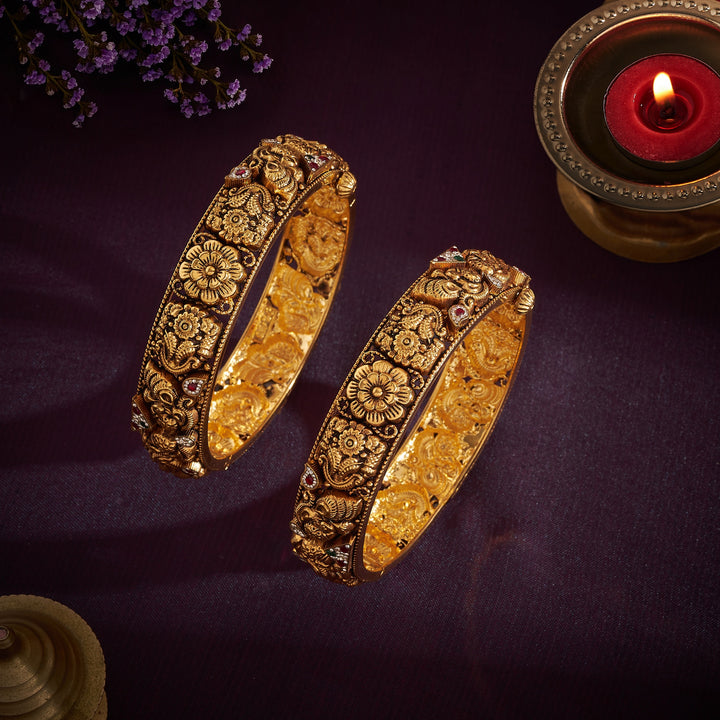 Pankh-Pushp Nakshi Bangles