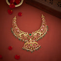 Mor-Floralika Kundan Necklace