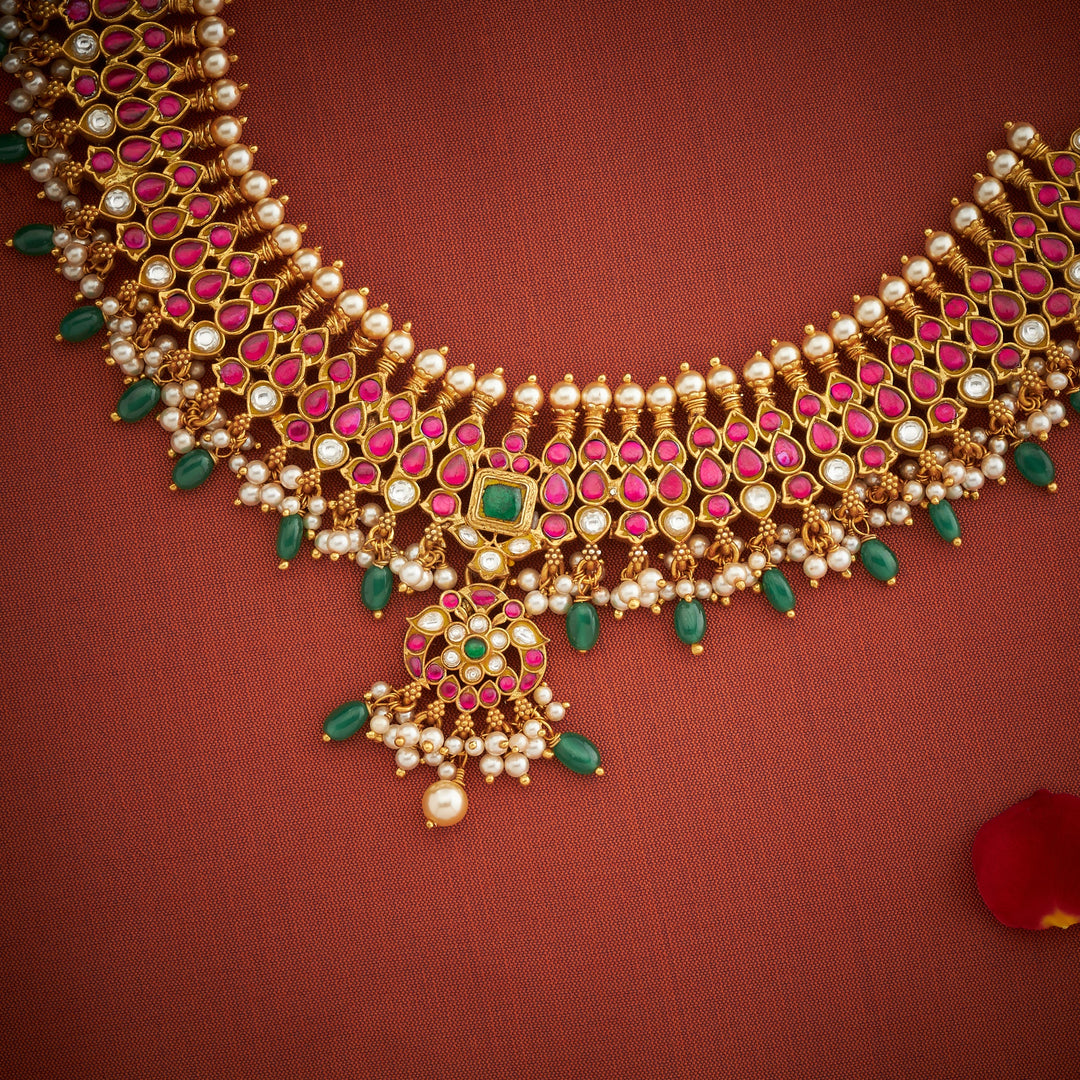 Swaralika Kundan Necklace