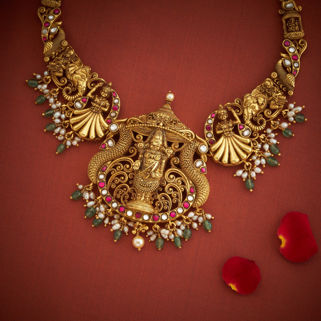 Srinivasa Temple Necklace