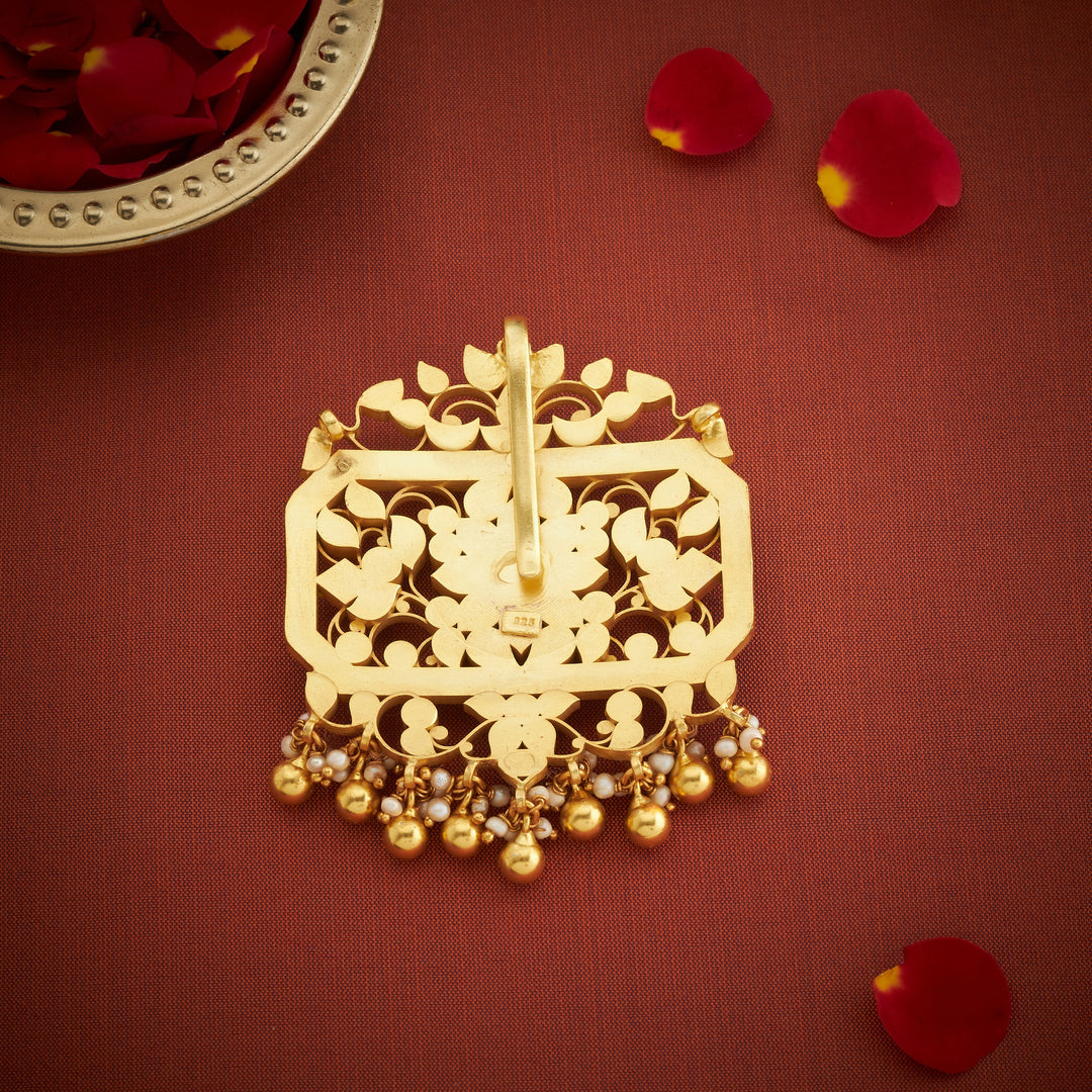 Rectara-Padma Kundan Pendant