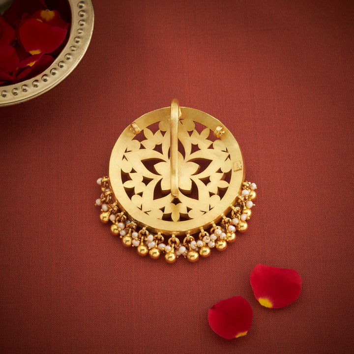 Pushpari Kundan Pendant