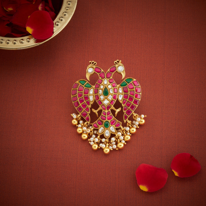 Vajrabirund Kundan Pendant