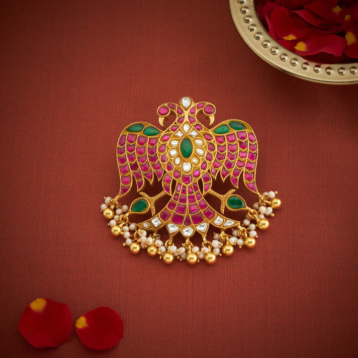 Gandaberu Kundan Pendant