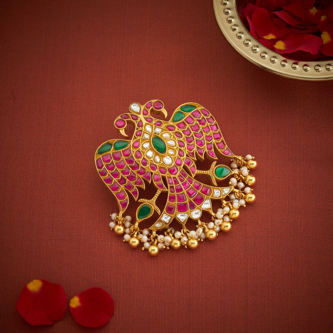 Gandaberu Kundan Pendant