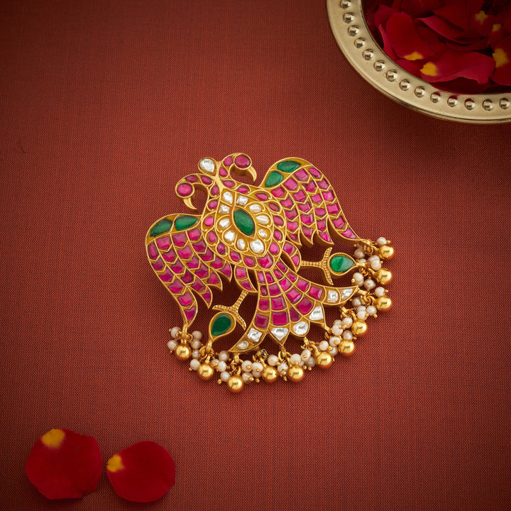 Gandaberu Kundan Pendant