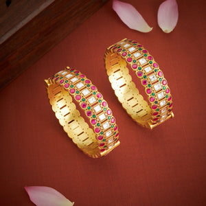 Kundara Kundan Bangles