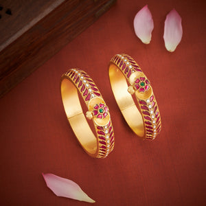Pushpitha Kundan Bangles