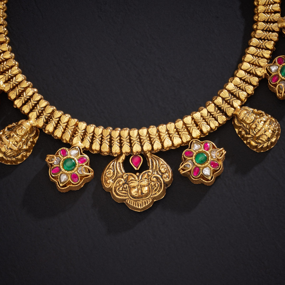 Raja-Lakshmi Temple Necklace