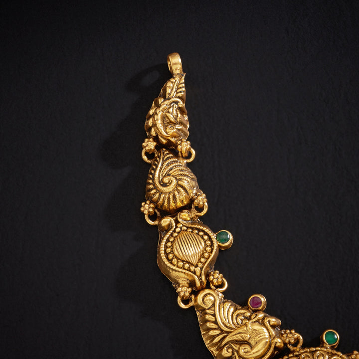 Neelmayur Nakshi Necklace