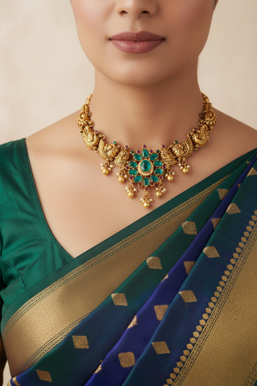 Morvika Nakshi Necklace
