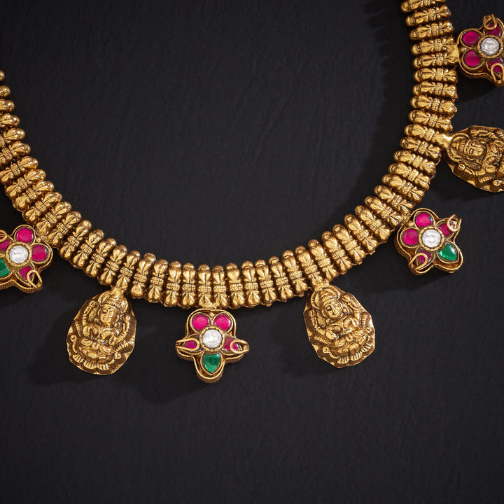 Madhavi Temple Necklace