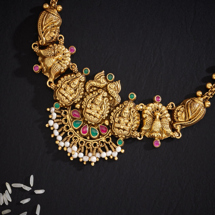Mrinalini Temple Necklace