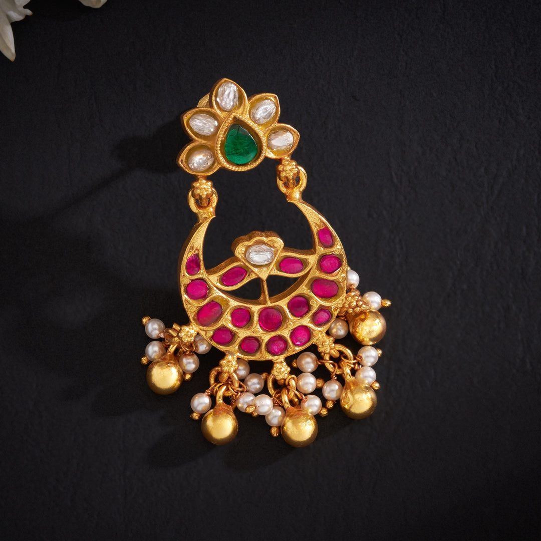 Sitar Kundan Chandbali