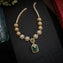 Blossom-Green CZ Necklace