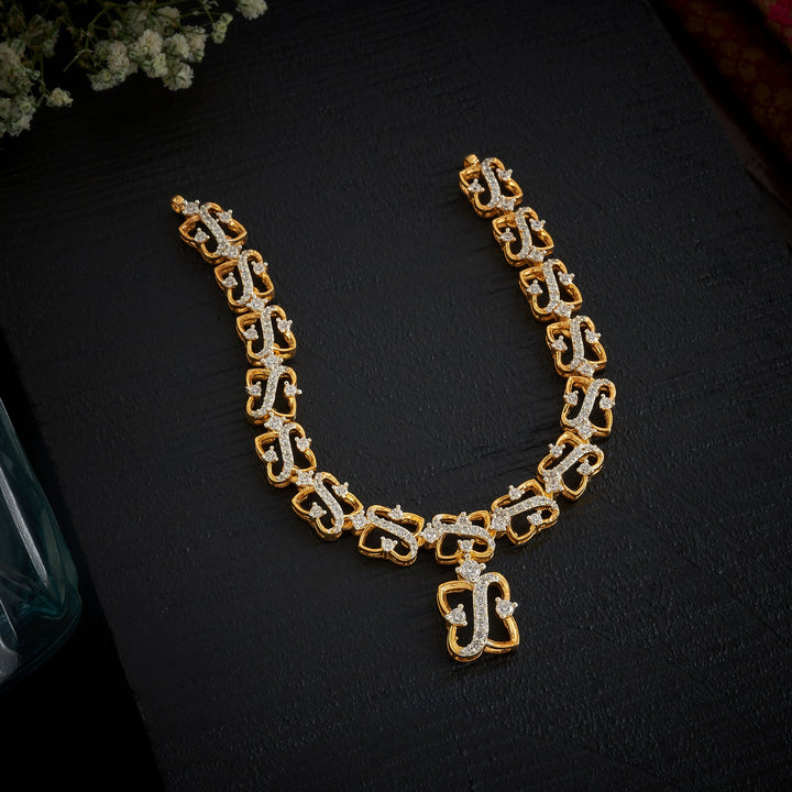 Glitter Glow CZ Necklace