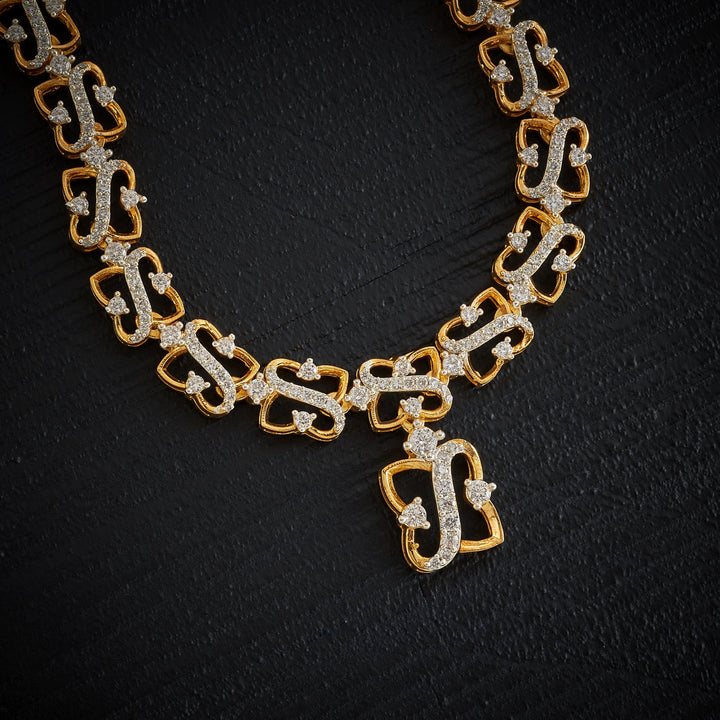 Glitter Glow CZ Necklace
