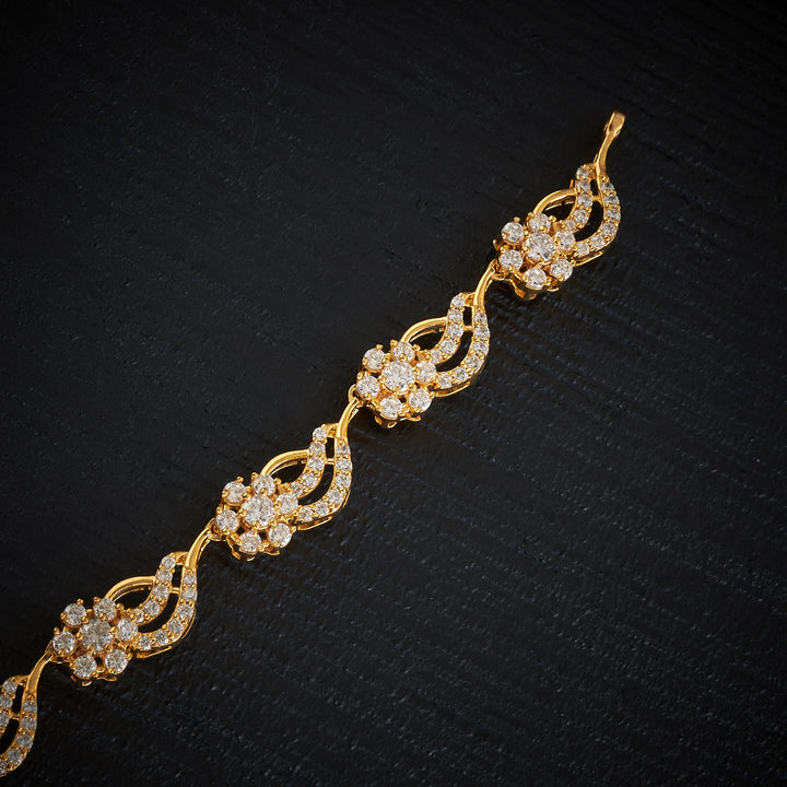 Stellar Petals CZ Necklace