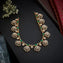 Ovalika-Green CZ Necklace