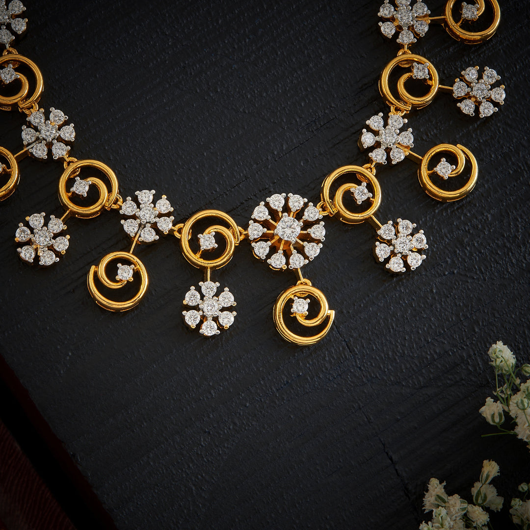 Bloom Luxe CZ Necklace