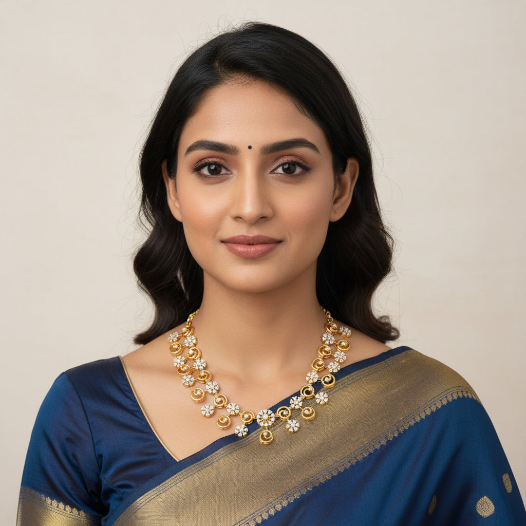 Bloom Luxe CZ Necklace