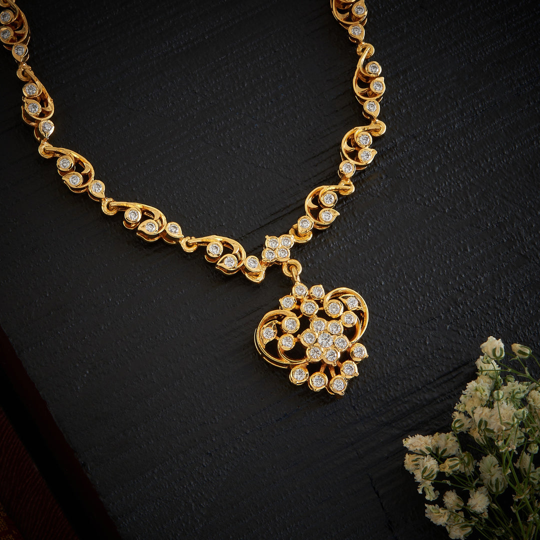 Bloom Aura Stone Necklace