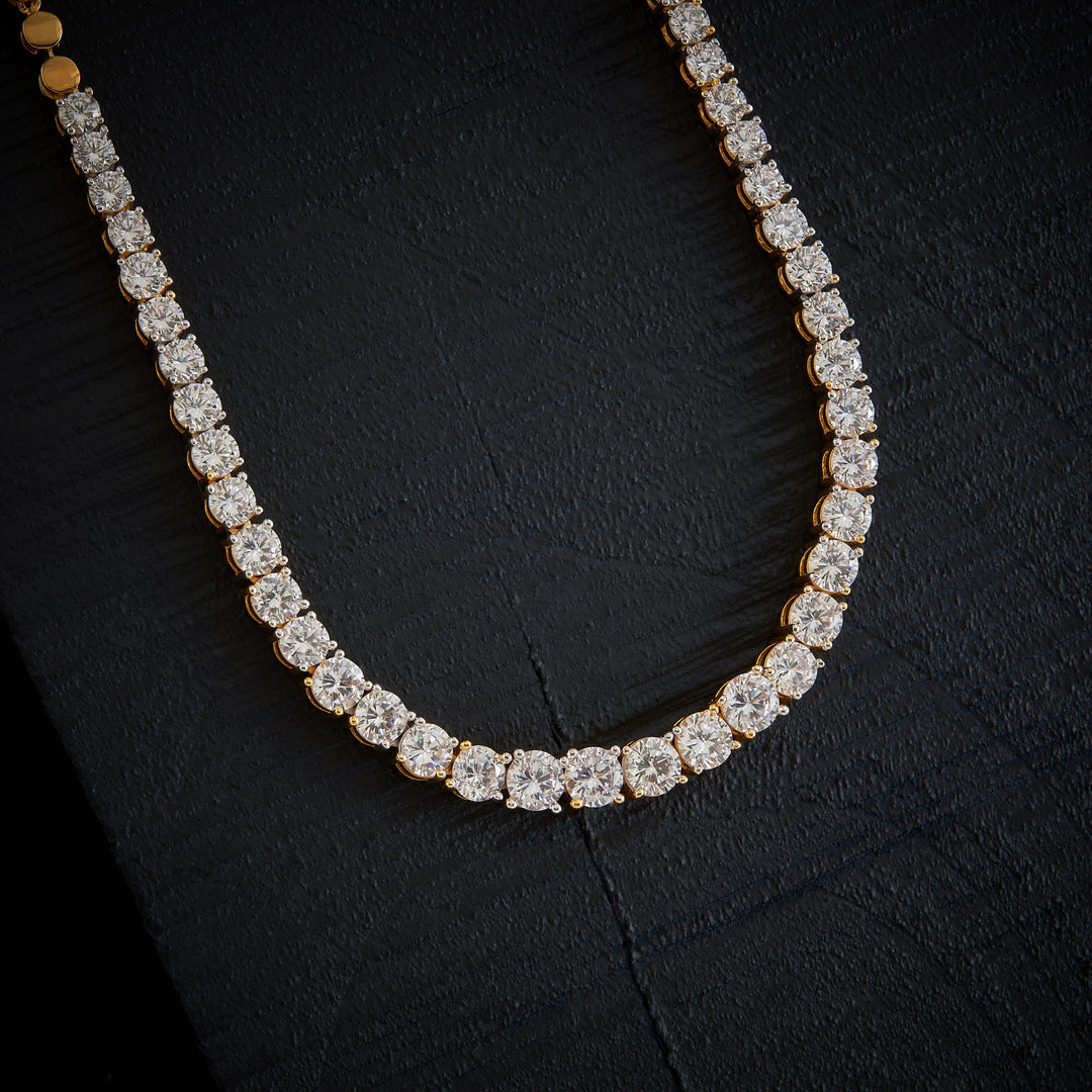 Orbit CZ Necklace
