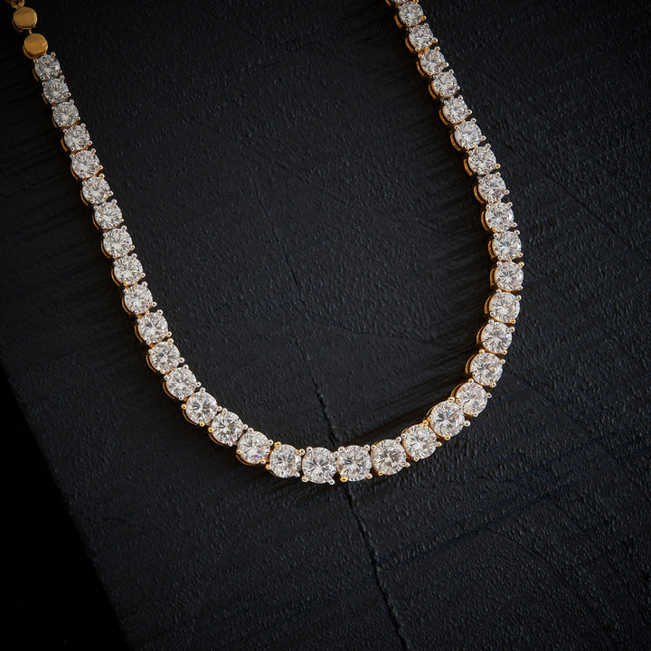 Orbit CZ Necklace