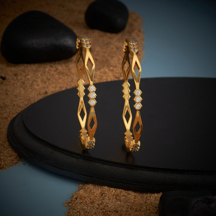 Lustrelle Stone Bangles