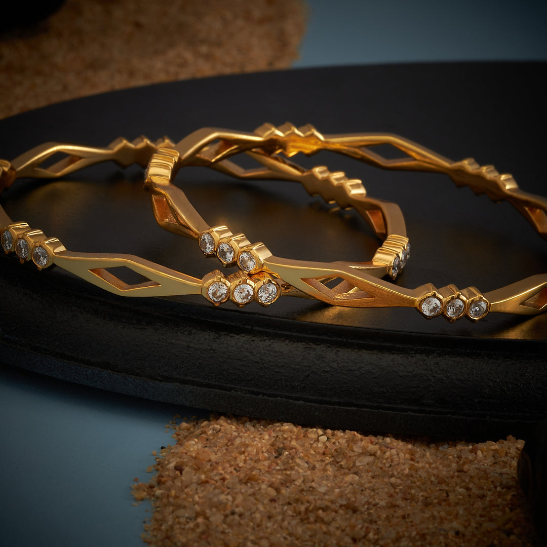 Lustrelle Stone Bangles