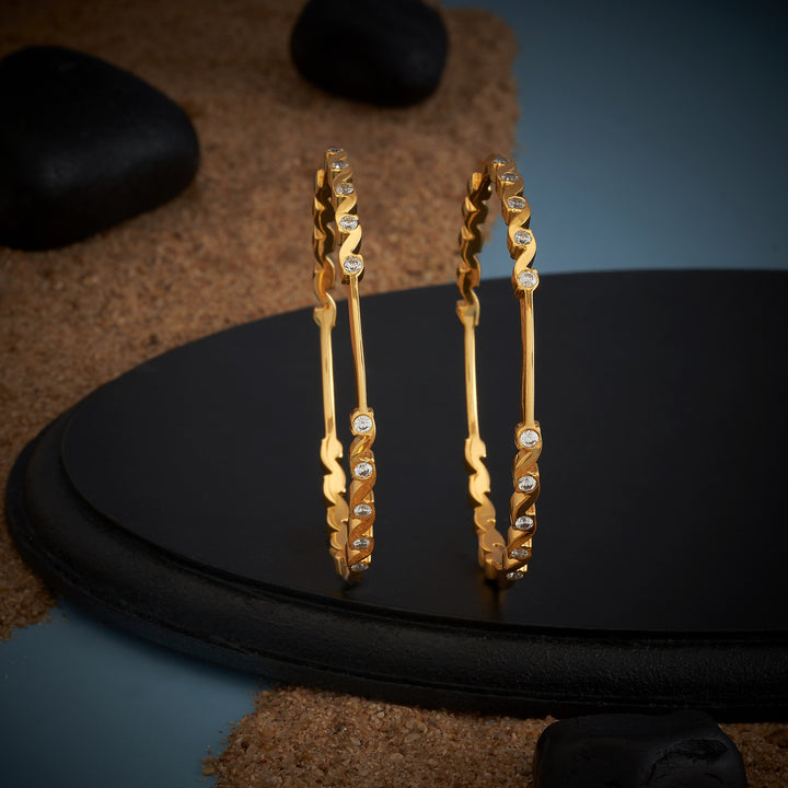 Lustre Stone Bangles