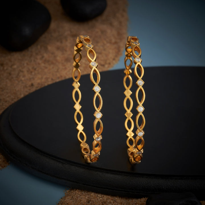 Crystal Veil Stone Bangles