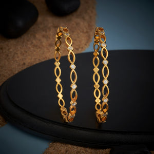 Crystal Veil Stone Bangles