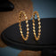 Wave-Luxe Stone Bangles