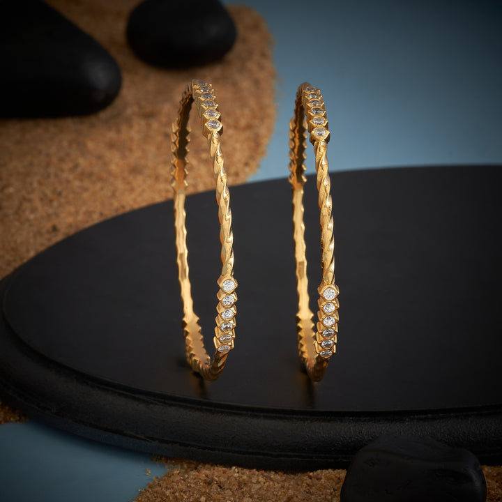 Swril Stone Bangles