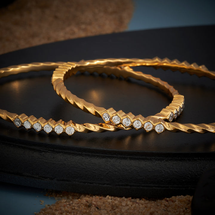 Swril Stone Bangles