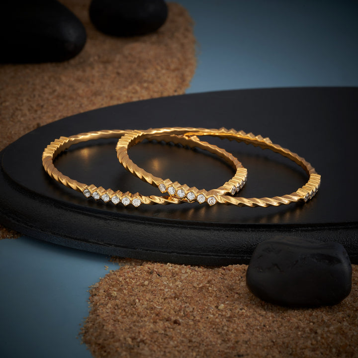 Swril Stone Bangles