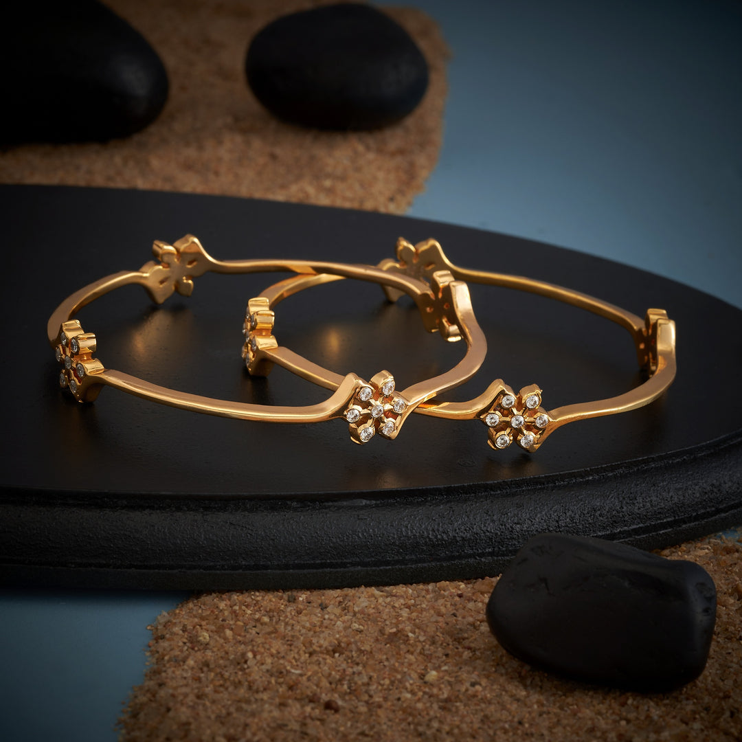 Stone Florelle Bangles