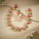 Pink Blossom CZ Set
