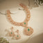 Flower Spark Stone Necklace Set