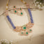 Mystic Peacock Stone Necklace Set