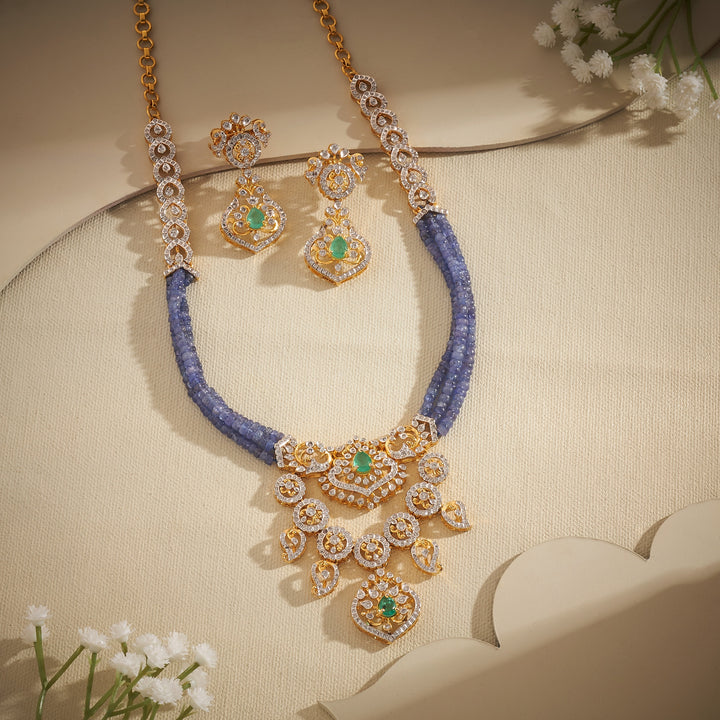 Zivora Stone Necklace Set